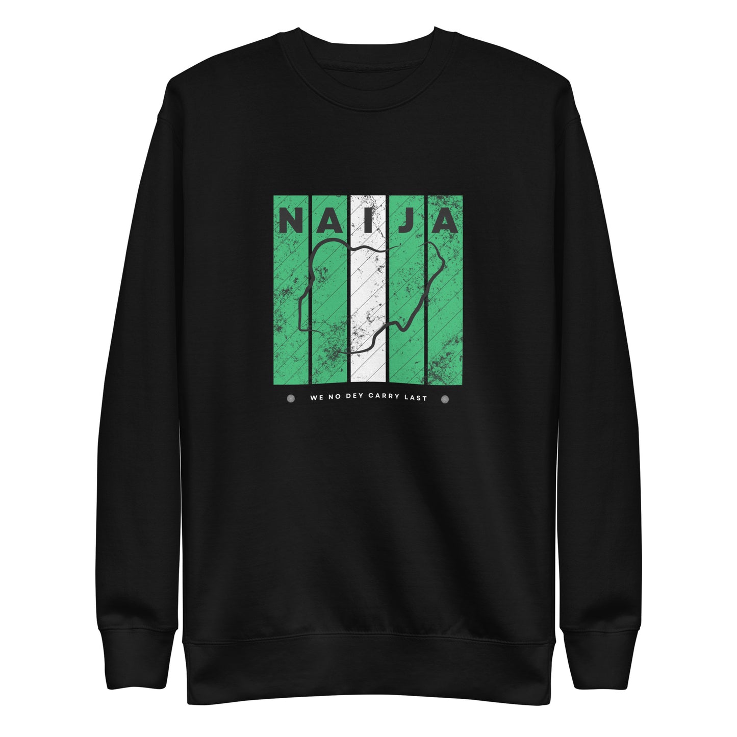 Naija W.N.D.C.L Black Unisex Premium Sweatshirt