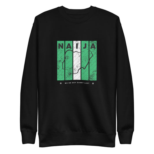 Naija W.N.D.C.L Black Unisex Premium Sweatshirt