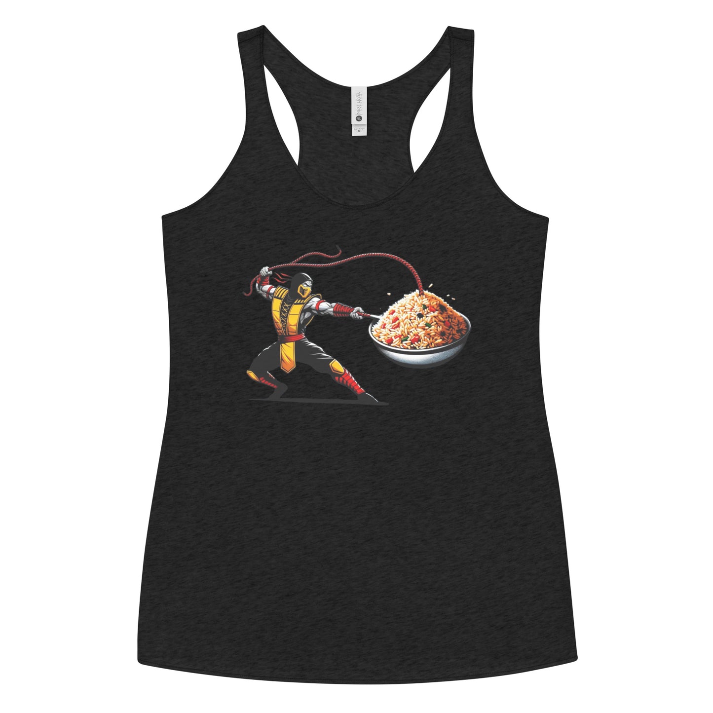 Scorpion + Jollof Rice Women's Racerback Tank